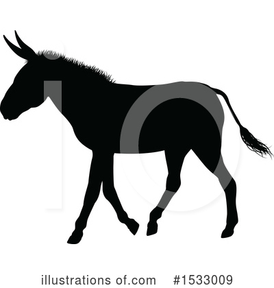 Royalty-Free (RF) Donkey Clipart Illustration by AtStockIllustration - Stock Sample #1533009