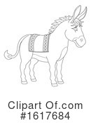 Donkey Clipart #1617684 by AtStockIllustration