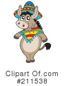 Donkey Clipart #211538 by visekart