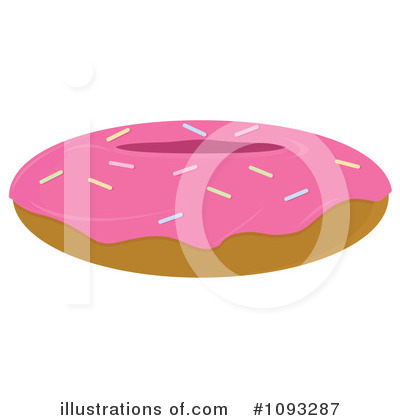 Doughnuts Clipart #1093287 by Randomway