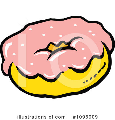 Royalty-Free (RF) Donut Clipart Illustration by Johnny Sajem - Stock Sample #1096909