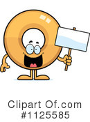 Donut Clipart #1125585 by Cory Thoman