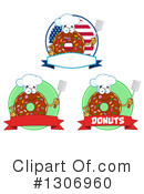 Donut Clipart #1306960 by Hit Toon