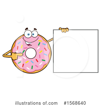 Royalty-Free (RF) Donut Clipart Illustration by Hit Toon - Stock Sample #1568640
