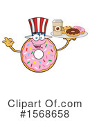 Donut Clipart #1568658 by Hit Toon