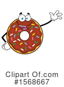 Donut Clipart #1568667 by Hit Toon