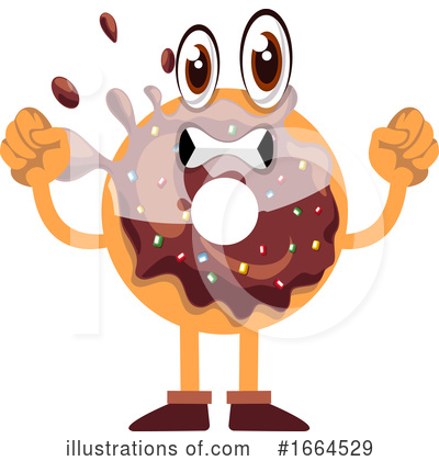 Donut Clipart #1664529 by Morphart Creations