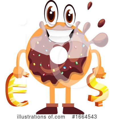 Donut Clipart #1664543 by Morphart Creations