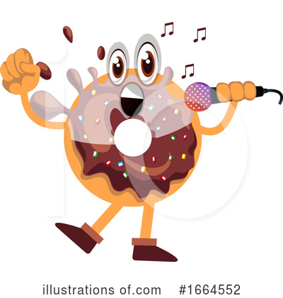 Royalty-Free (RF) Donut Clipart Illustration by Morphart Creations - Stock Sample #1664552