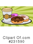 Donut Clipart #231590 by Hit Toon