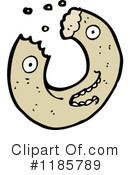 Donut Or Bagel Clipart #1185789 by lineartestpilot