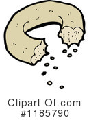 Donut Or Bagel Clipart #1185790 by lineartestpilot