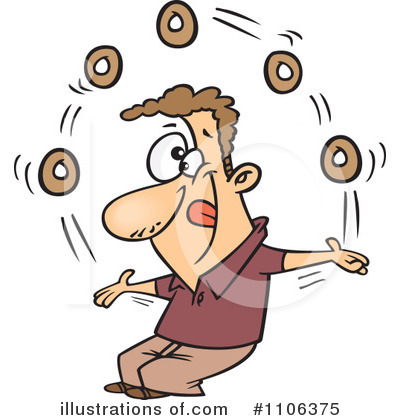 Donuts Clipart #1106375 by toonaday