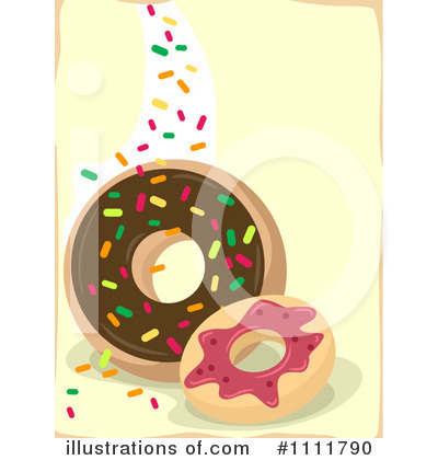 Royalty-Free (RF) Donuts Clipart Illustration by BNP Design Studio - Stock Sample #1111790
