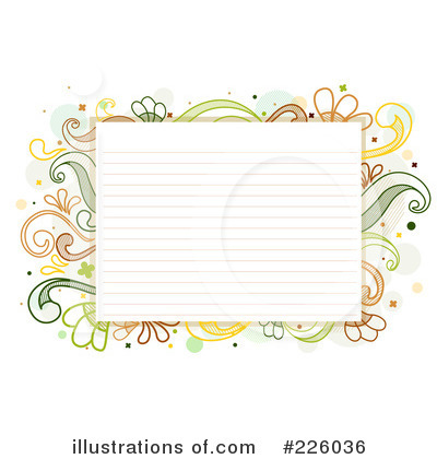 Ruled Paper Clipart #226036 by BNP Design Studio