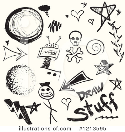 Royalty-Free (RF) Doodles Clipart Illustration by Arena Creative - Stock Sample #1213595