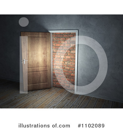 Open Door Clipart #1102089 by Mopic