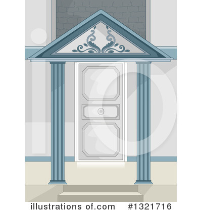 Royalty-Free (RF) Door Clipart Illustration by BNP Design Studio - Stock Sample #1321716