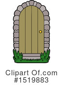 Door Clipart #1519883 by lineartestpilot