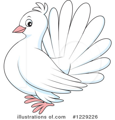 Pigeons Clipart #1229226 by Alex Bannykh