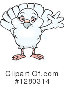 Dove Clipart #1280314 by Dennis Holmes Designs