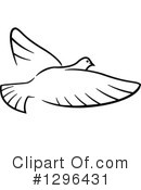 Dove Clipart #1296431 by Vector Tradition SM