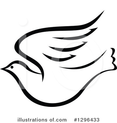 Pigeons Clipart #1296433 by Vector Tradition SM