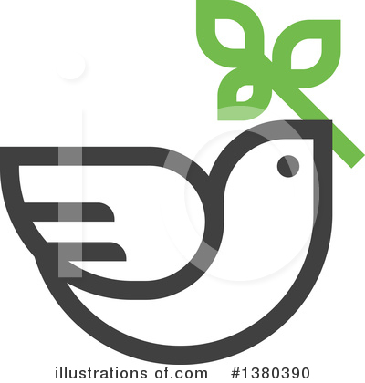 Royalty-Free (RF) Dove Clipart Illustration by elena - Stock Sample #1380390
