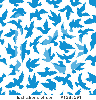 Royalty-Free (RF) Dove Clipart Illustration by Vector Tradition SM - Stock Sample #1388591