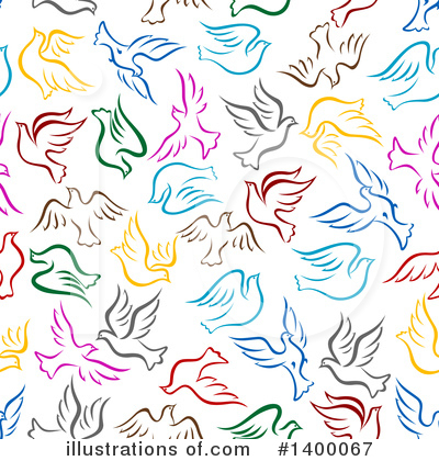 Royalty-Free (RF) Dove Clipart Illustration by Vector Tradition SM - Stock Sample #1400067