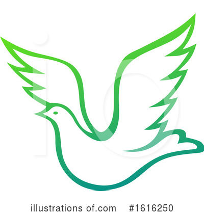 Royalty-Free (RF) Dove Clipart Illustration by Vector Tradition SM - Stock Sample #1616250