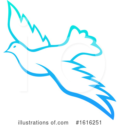 Royalty-Free (RF) Dove Clipart Illustration by Vector Tradition SM - Stock Sample #1616251