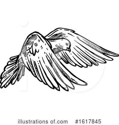 Royalty-Free (RF) Dove Clipart Illustration by Vector Tradition SM - Stock Sample #1617845