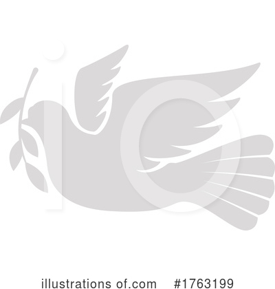 Royalty-Free (RF) Dove Clipart Illustration by Vector Tradition SM - Stock Sample #1763199