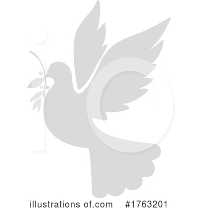 Royalty-Free (RF) Dove Clipart Illustration by Vector Tradition SM - Stock Sample #1763201