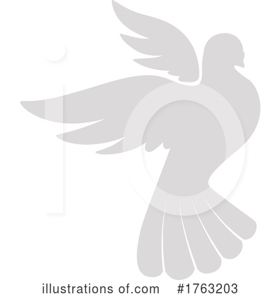 Royalty-Free (RF) Dove Clipart Illustration by Vector Tradition SM - Stock Sample #1763203