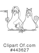 Doves Clipart #443627 by toonaday