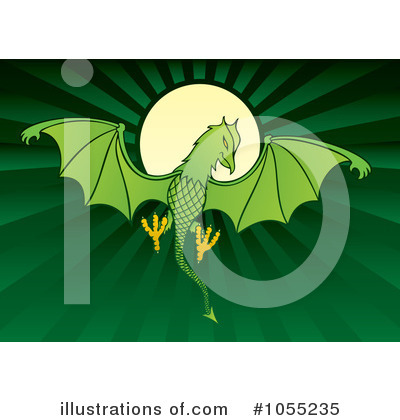 Royalty-Free (RF) Dragon Clipart Illustration by Any Vector - Stock Sample #1055235