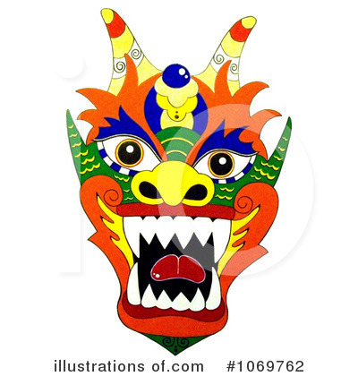 Royalty-Free (RF) Dragon Clipart Illustration by LoopyLand - Stock Sample #1069762