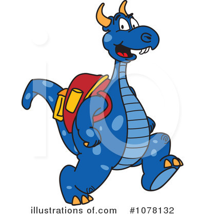 Royalty-Free (RF) Dragon Clipart Illustration by Mascot Junction - Stock Sample #1078132