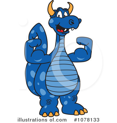 Royalty-Free (RF) Dragon Clipart Illustration by Mascot Junction - Stock Sample #1078133