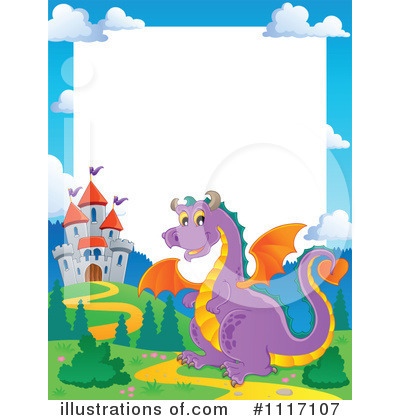 Royalty-Free (RF) Dragon Clipart Illustration by visekart - Stock Sample #1117107