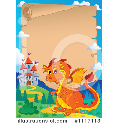 Royalty-Free (RF) Dragon Clipart Illustration by visekart - Stock Sample #1117113