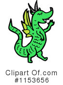 Dragon Clipart #1153656 by lineartestpilot