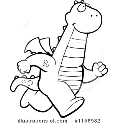 Royalty-Free (RF) Dragon Clipart Illustration by Cory Thoman - Stock Sample #1156982