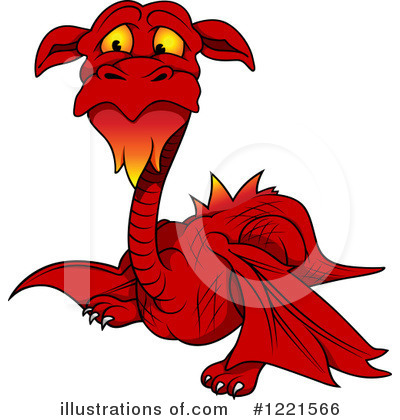 Royalty-Free (RF) Dragon Clipart Illustration by dero - Stock Sample #1221566