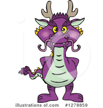 Dragon Clipart #1278859 by Dennis Holmes Designs