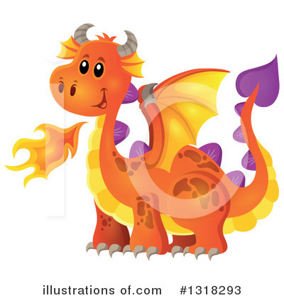 Dragons Clipart #1318293 by visekart