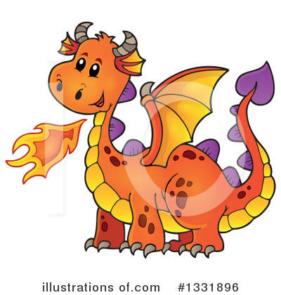 Dragon Clipart #1331896 by visekart