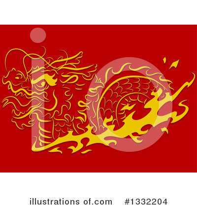 Royalty-Free (RF) Dragon Clipart Illustration by BNP Design Studio - Stock Sample #1332204